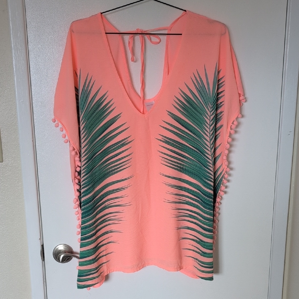 Tropical Swimsuit Coverup